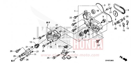 WATER PUMP NHX110WH8 de 2008